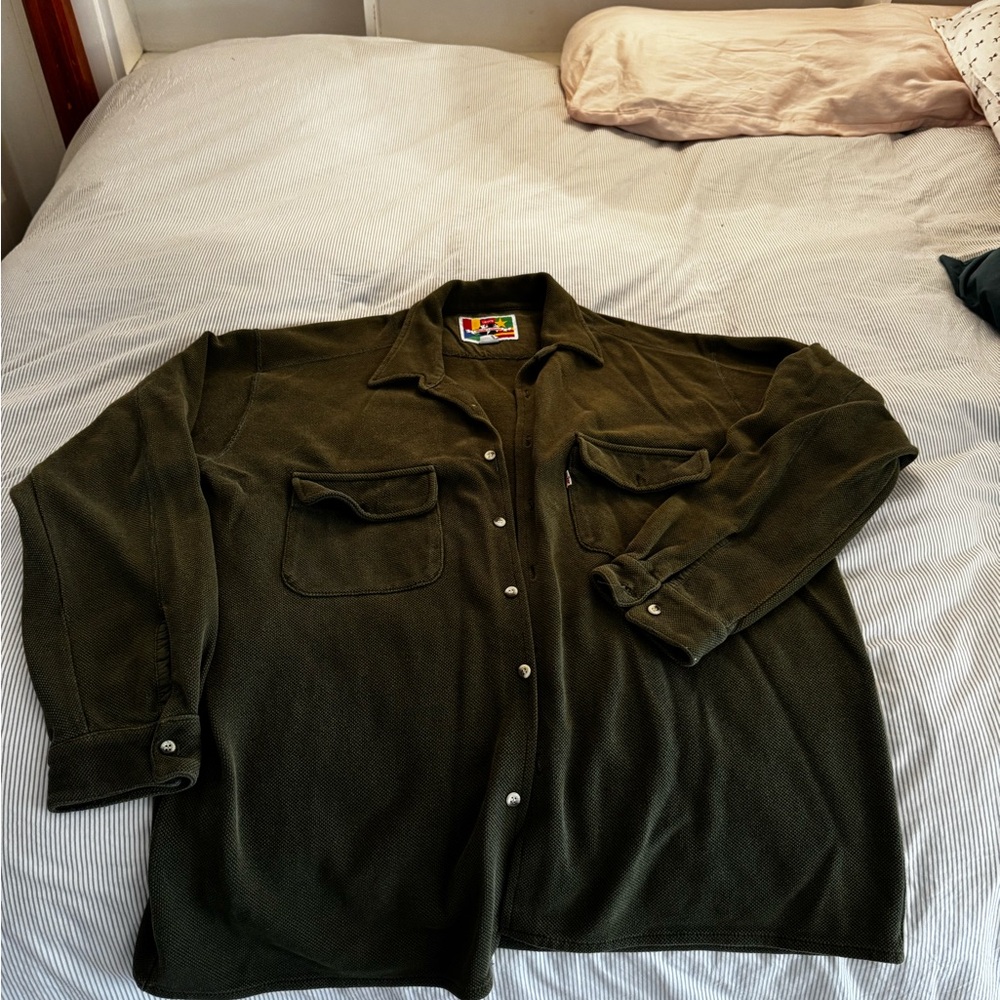 Levi's Dark Green Shirt Jacket